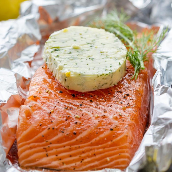 Grilled Salmon Foil Packets