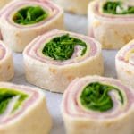 Easy to make Ham and Cheese Pinwheels