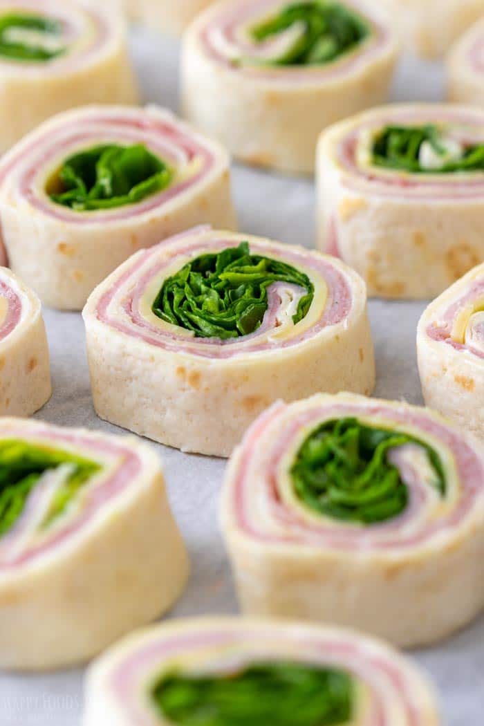 Ham and Cheese Pinwheels