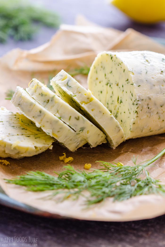 Homemade Lemon Dill Compound Butter