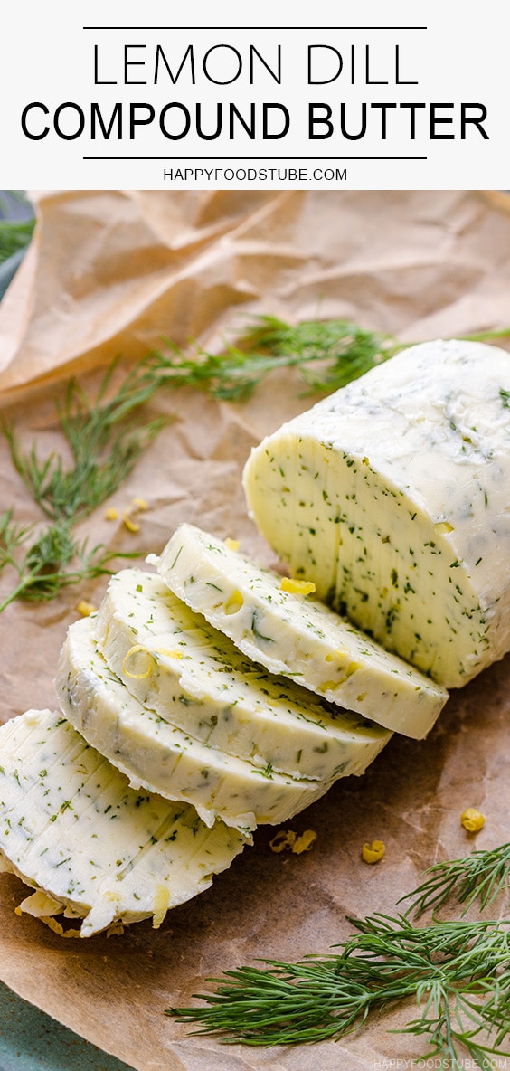 Homemade Lemon Dill Compound Butter Recipe