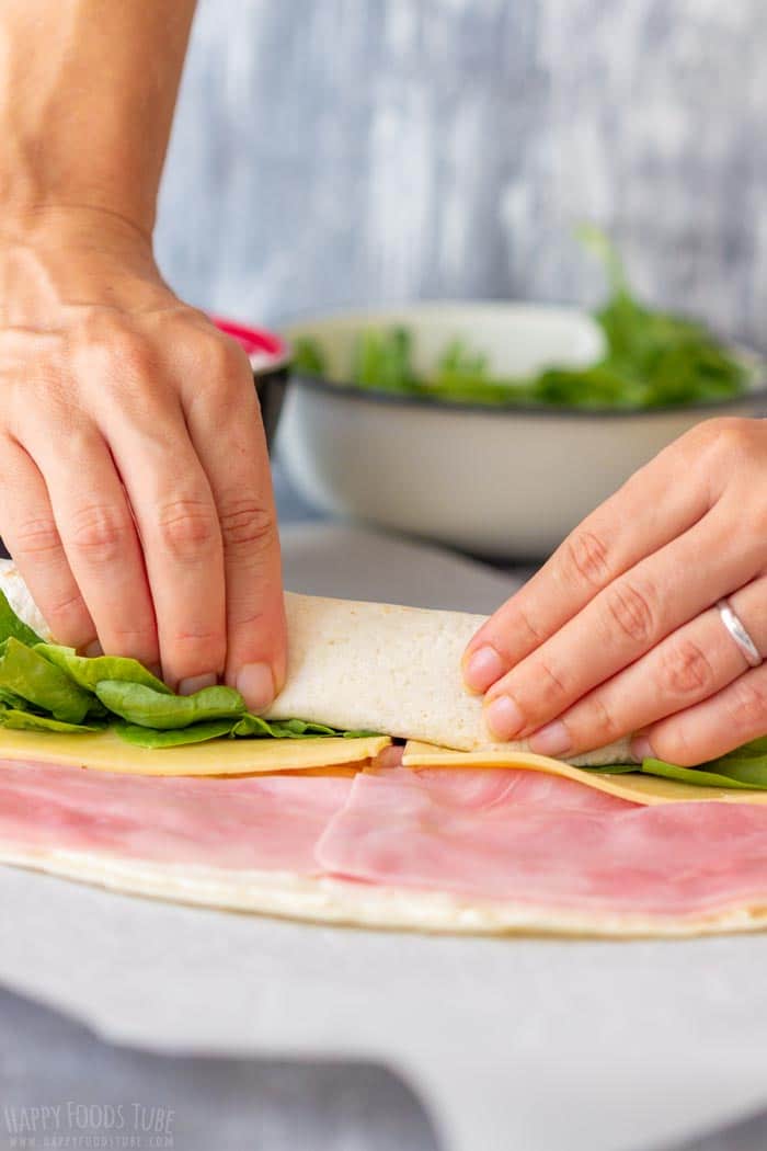 How to make Ham and Cheese Pinwheels Step 3