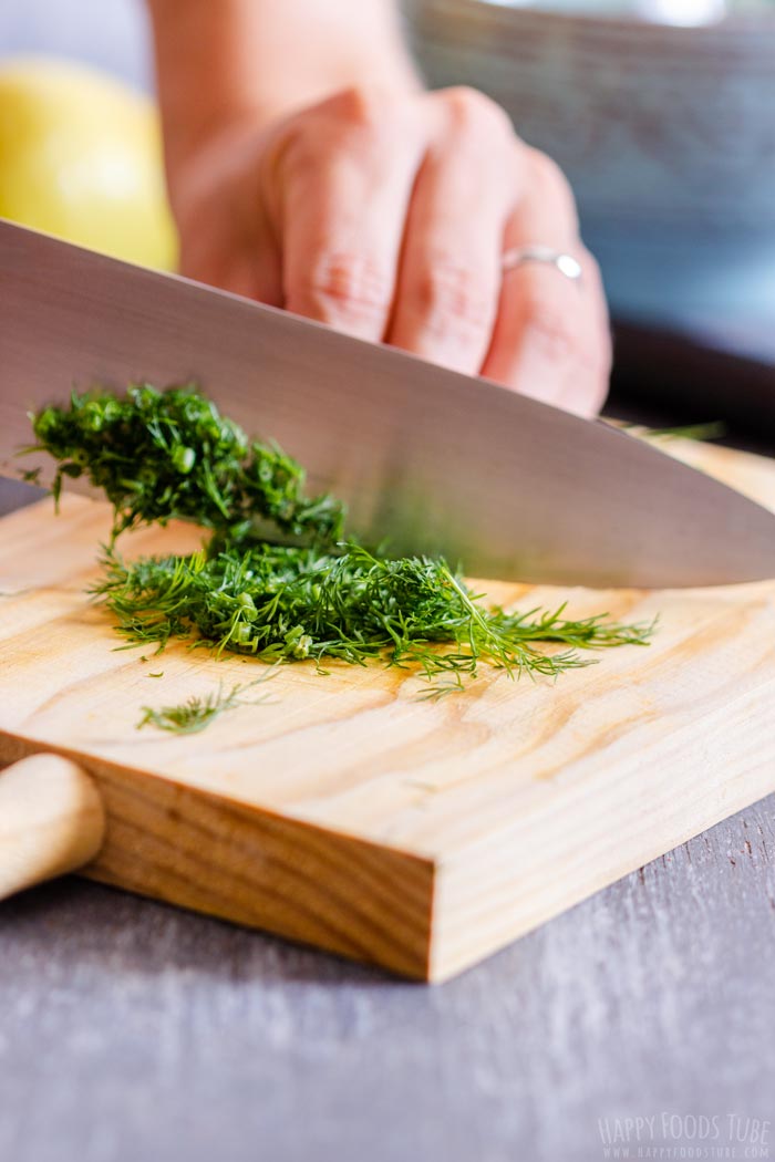 How to make Lemon Dill Compound Butter Step 1