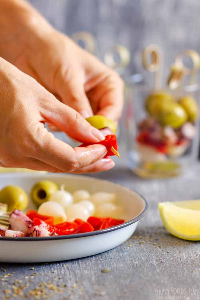 How to make Spanish Octopus Appetizers Step 2