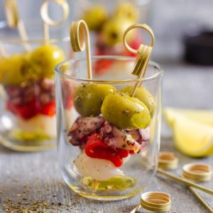 Spanish Octopus Appetizers - Happy Foods Tube