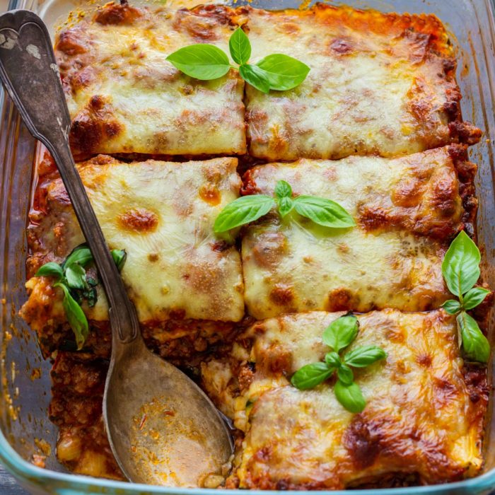 Homemade Zucchini Lasagna
