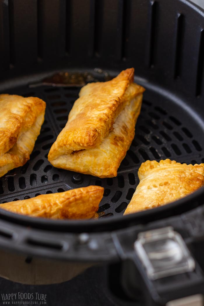 How to make Air Fryer Maple Pecan Hand Pies Step 4 - Fresh hand pies from air fryer