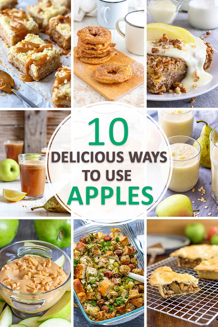 10 Delicious Ways to Use Apples Collage