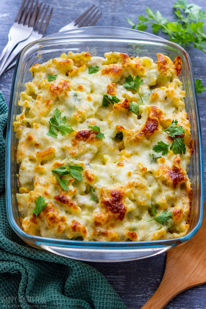 Cheesy Tuna Pasta Bake