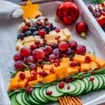 Homemade Christmas Tree Cheese Board