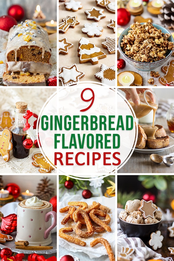 Gingerbread Flavored Recipes Roundup