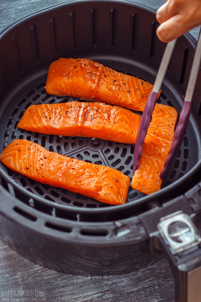 How to make Honey Glazed Air Fryer Salmon Step 1