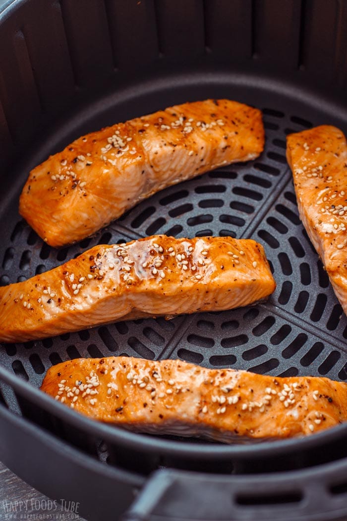How to make Honey Glazed Air Fryer Salmon Step 3