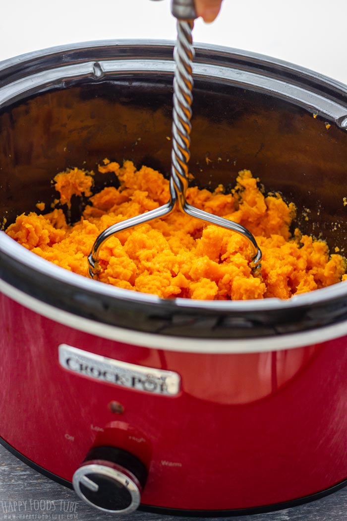 How to make Slow Cooker Sweet Potato Casserole Step 3