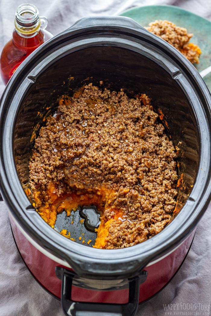 Slow Cooker Sweet Potato Casserole