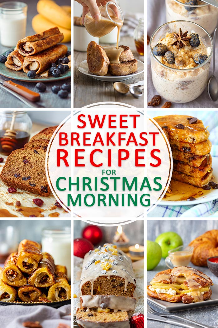 Sweet Breakfast Recipes for Christmas Morning Roundup