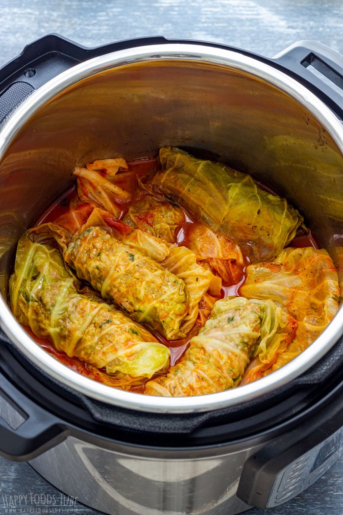 Instant Pot Stuffed Cabbage Rolls