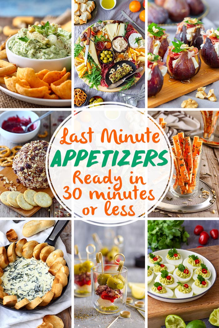 Last Minute Appetizers Roundup