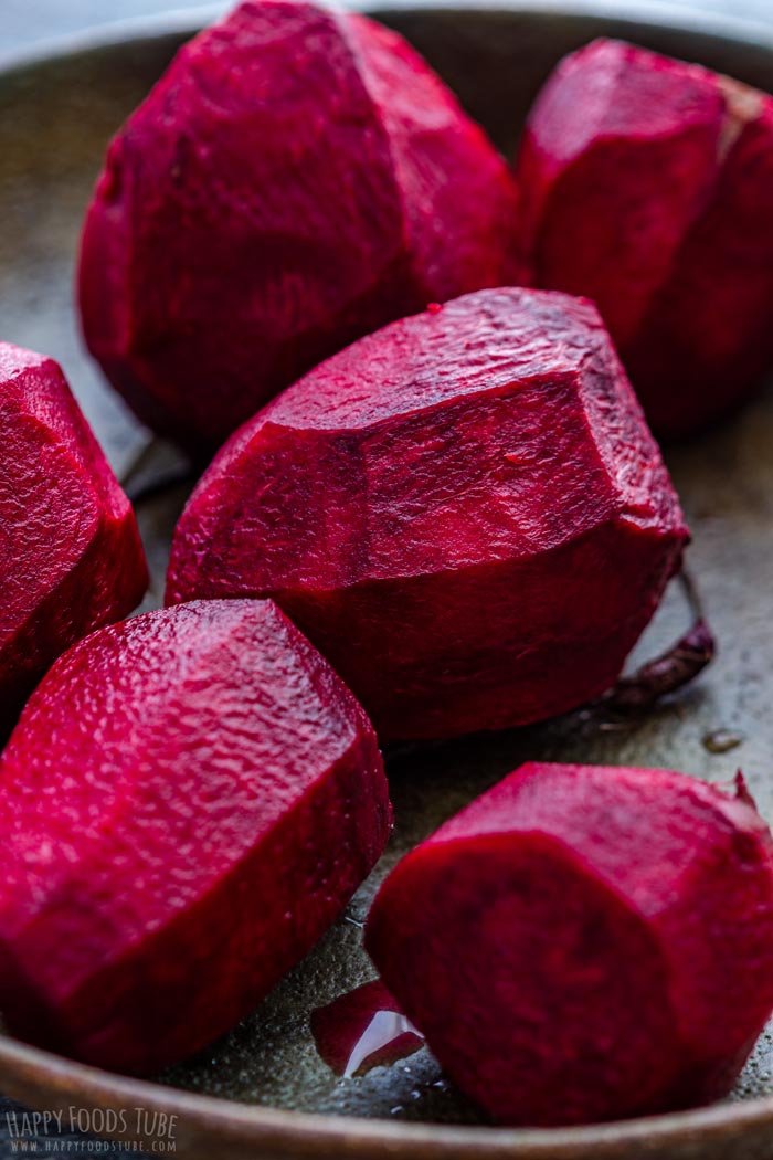 Raw Beets for Kale and Beet Salad