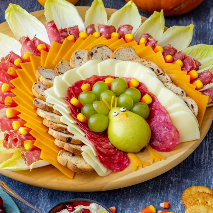 Homemade Thanksgiving Cheese Board