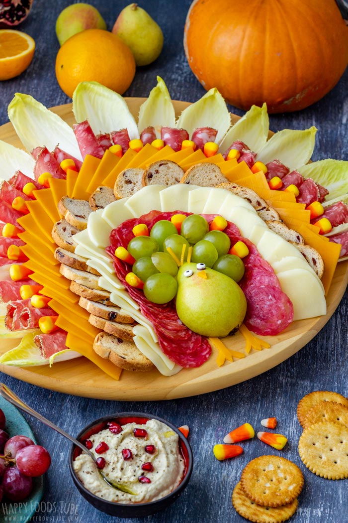 Thanksgiving Turkey Cheese Board Recipe Happy Foods Tube