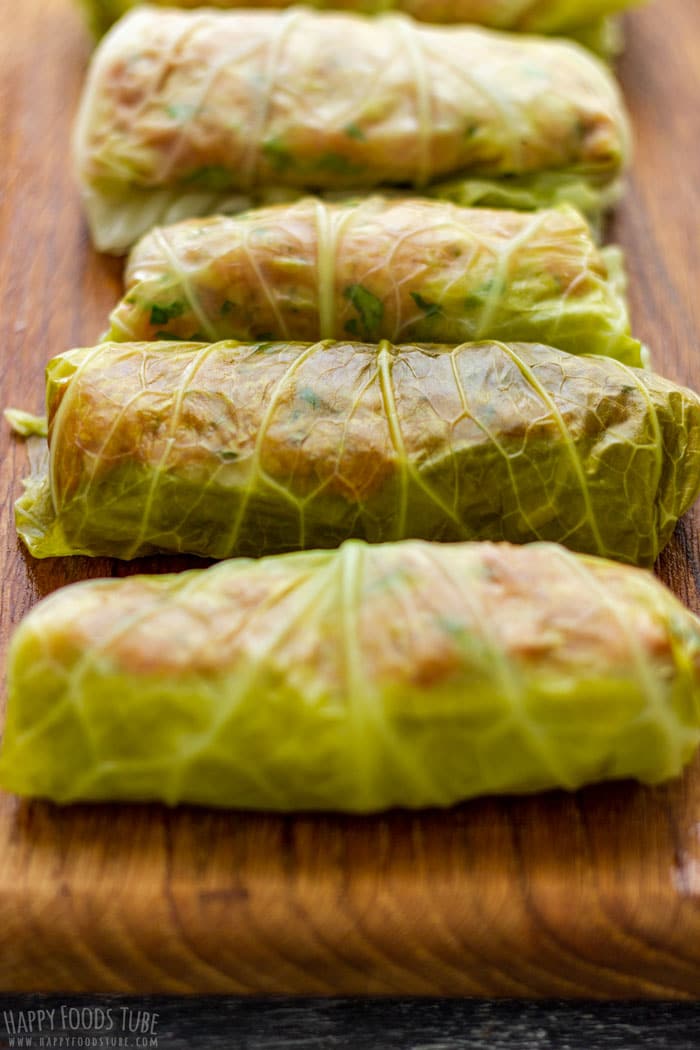 Uncooked Instant Pot Stuffed Cabbage Rolls