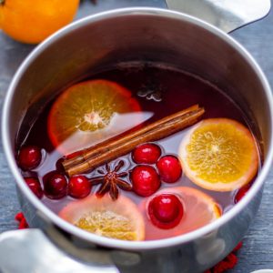 Festive Non Alcoholic Mulled Wine