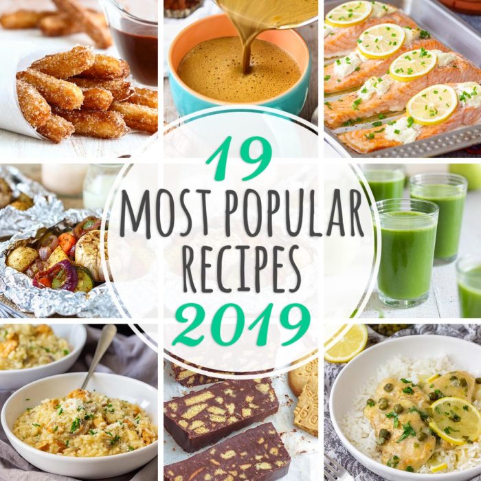 19 Most Popular Recipes of 2019