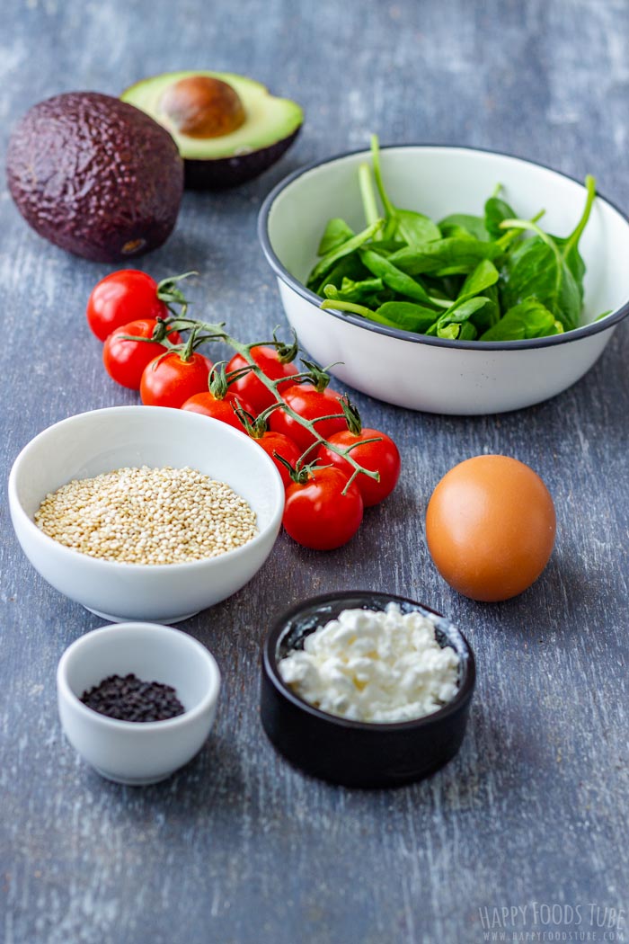 Savory Breakfast Bowl Ingredients