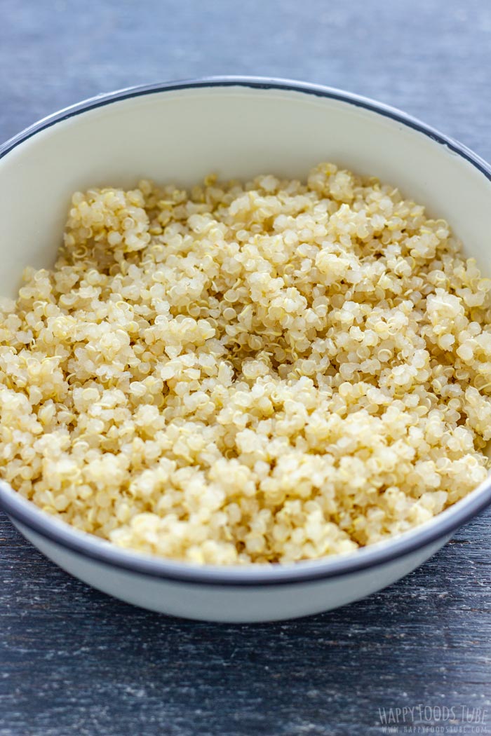 Cooked Quinoa in the Bowl