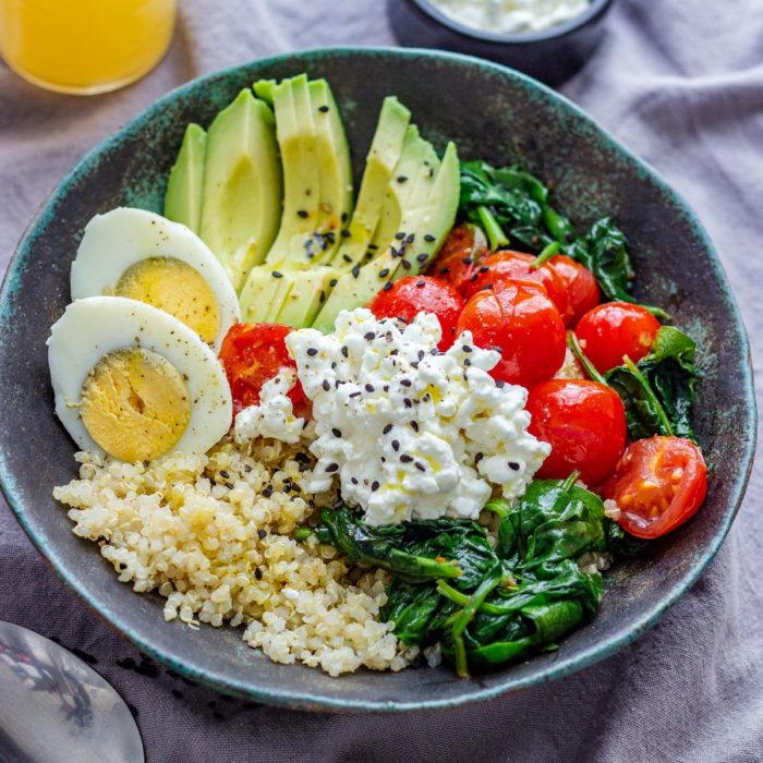 Homemade Savory Breakfast Bowl