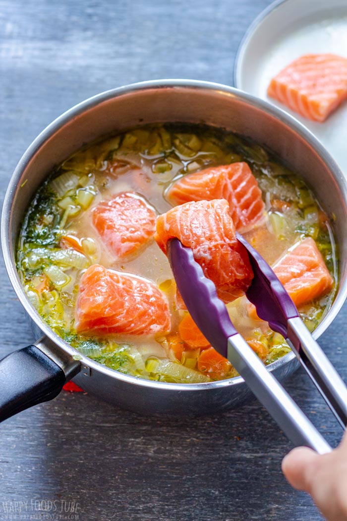 Adding Salmon to the Soup