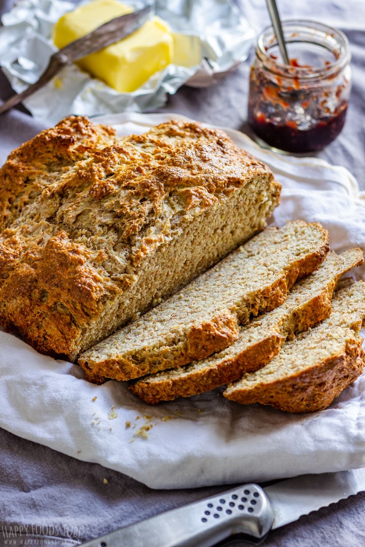 Traditional Irish Brown Soda Bread - Happy Foods Tube