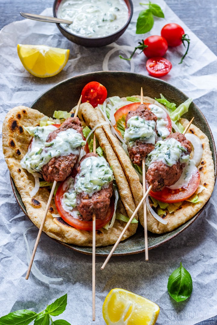 Homemade Beef Koftas