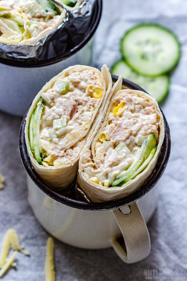 Homemade Tuna Burritos