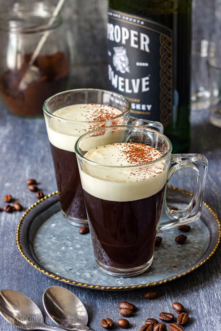 Best Irish Coffee Recipe - Happy Foods Tube