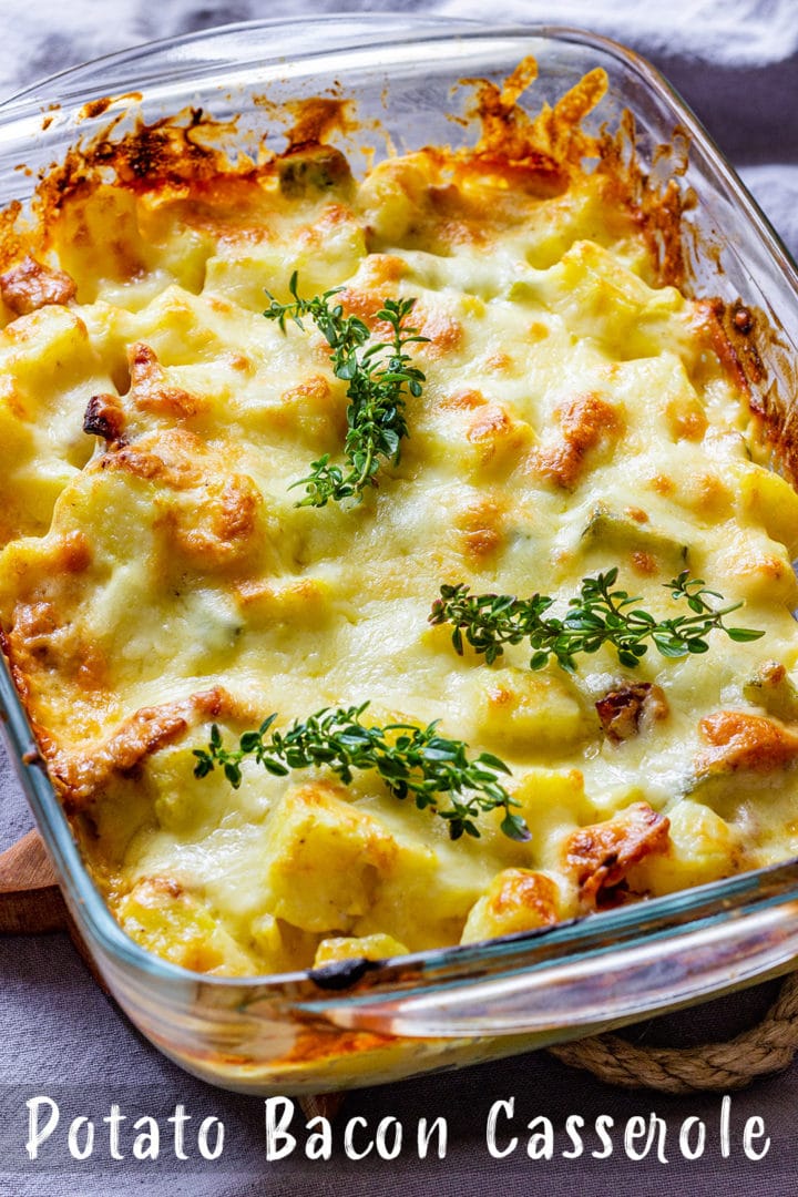 Potato Bacon Casserole Pin