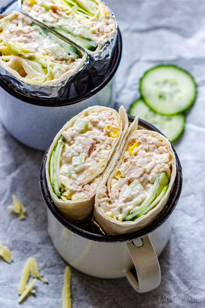 Canned Tuna Burrito