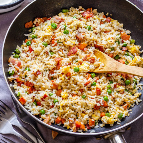 Instant Pot Fried Rice Recipe (Pressure Cooker Fried Rice)