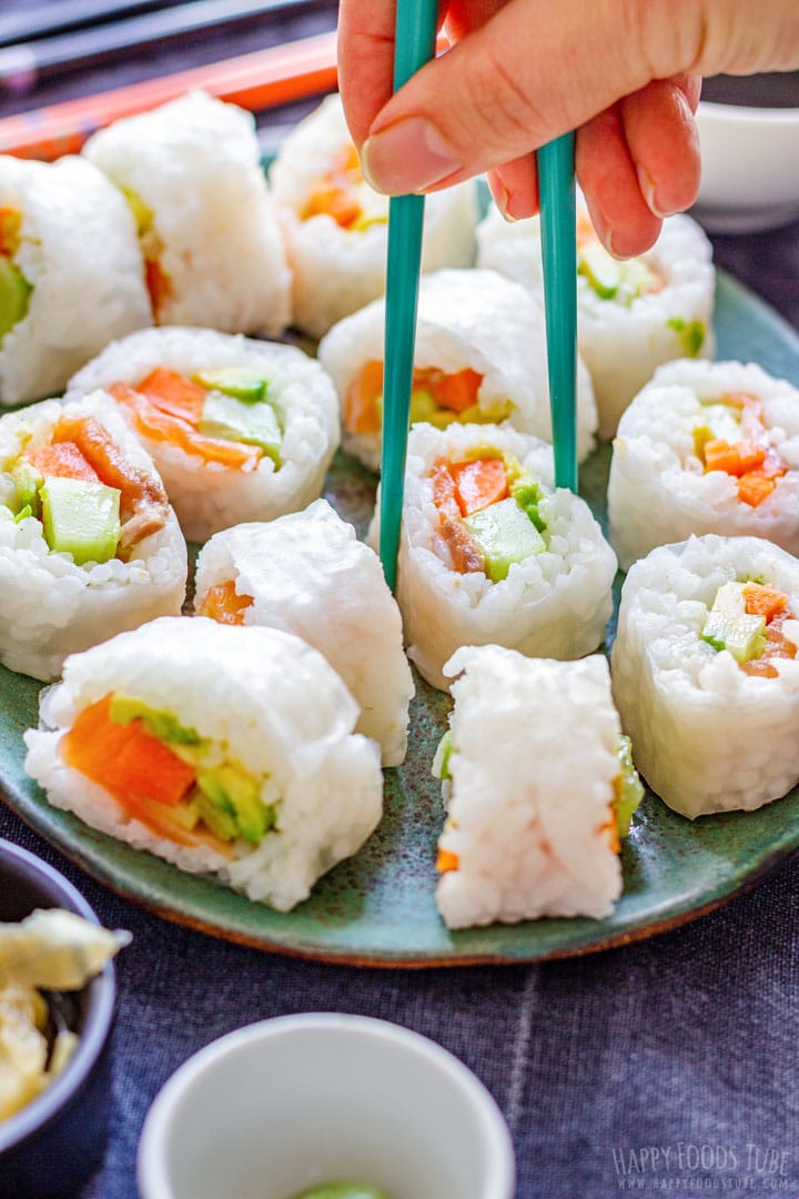 Eating Sushi with Chopsticks