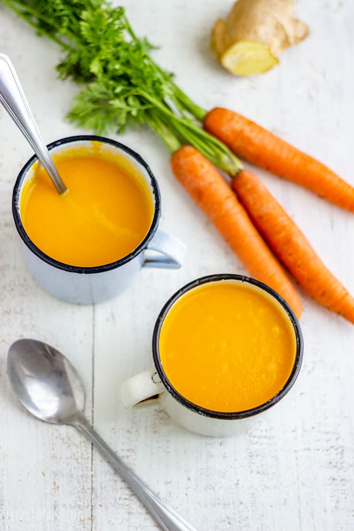 Healthy Homemade Carrot Soup