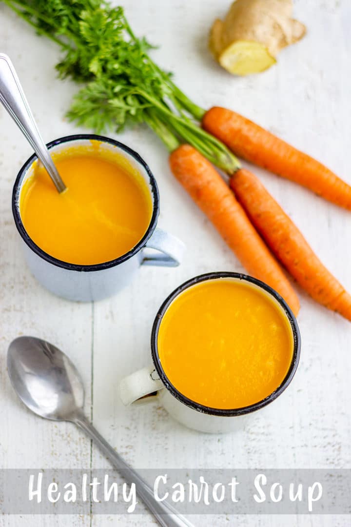 Healthy Carrot Soup Pin