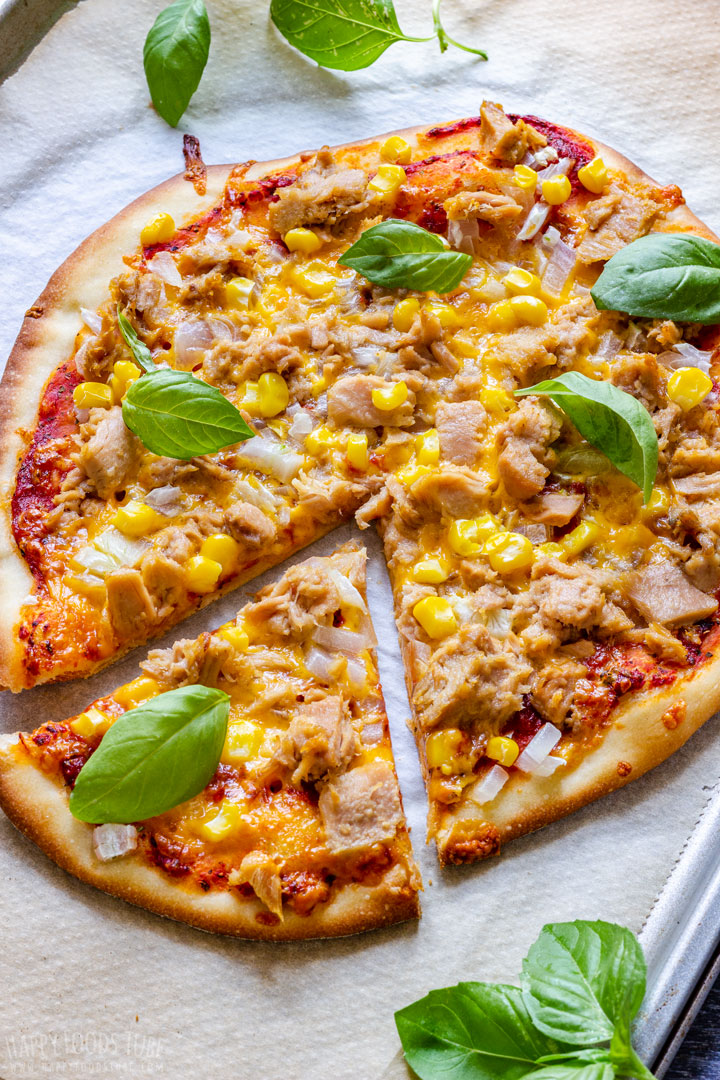 Tuna and Sweetcorn Pizza