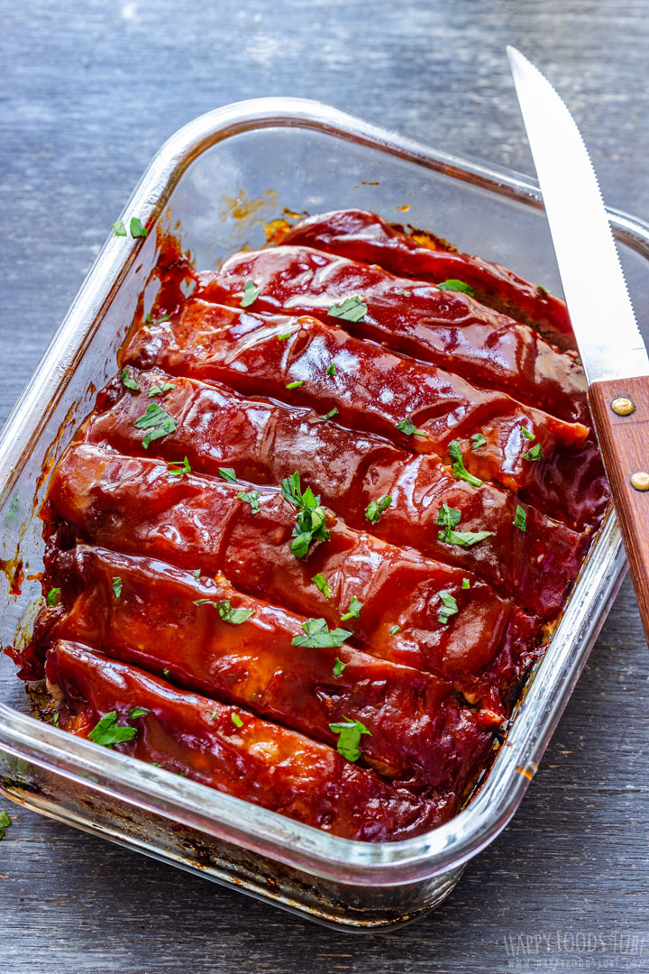 Baked BBQ Meatloaf