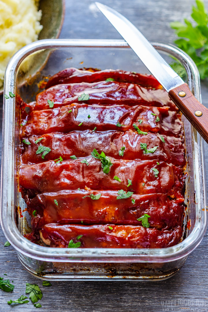BBQ Meatloaf with Glaze