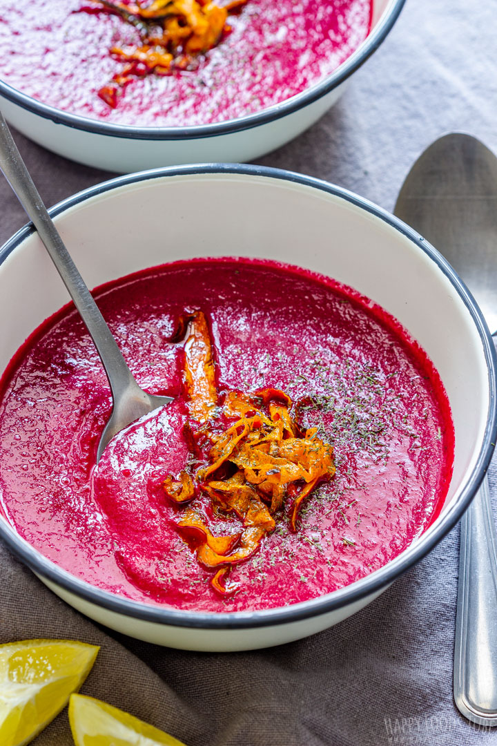 Healthy Roasted Beet Soup