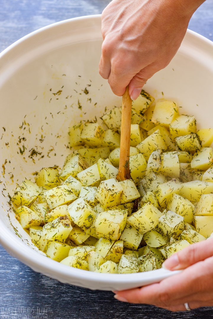 How to make Parmentier Potatoes Step 1