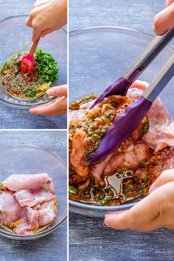 How to marinate Chicken Thighs