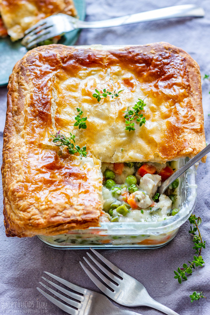 Puff Pastry Chicken Pot Pie