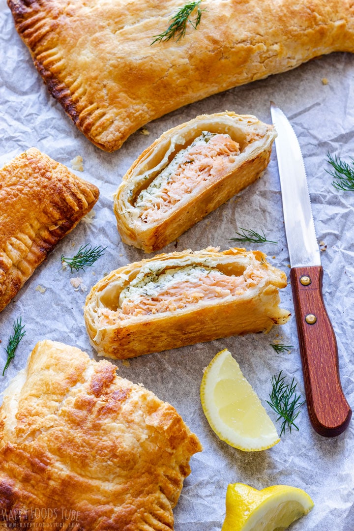 Salmon in Puff Pastry